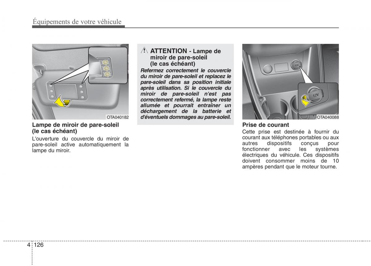 KIA Picanto II 2 manuel du proprietaire / page 210