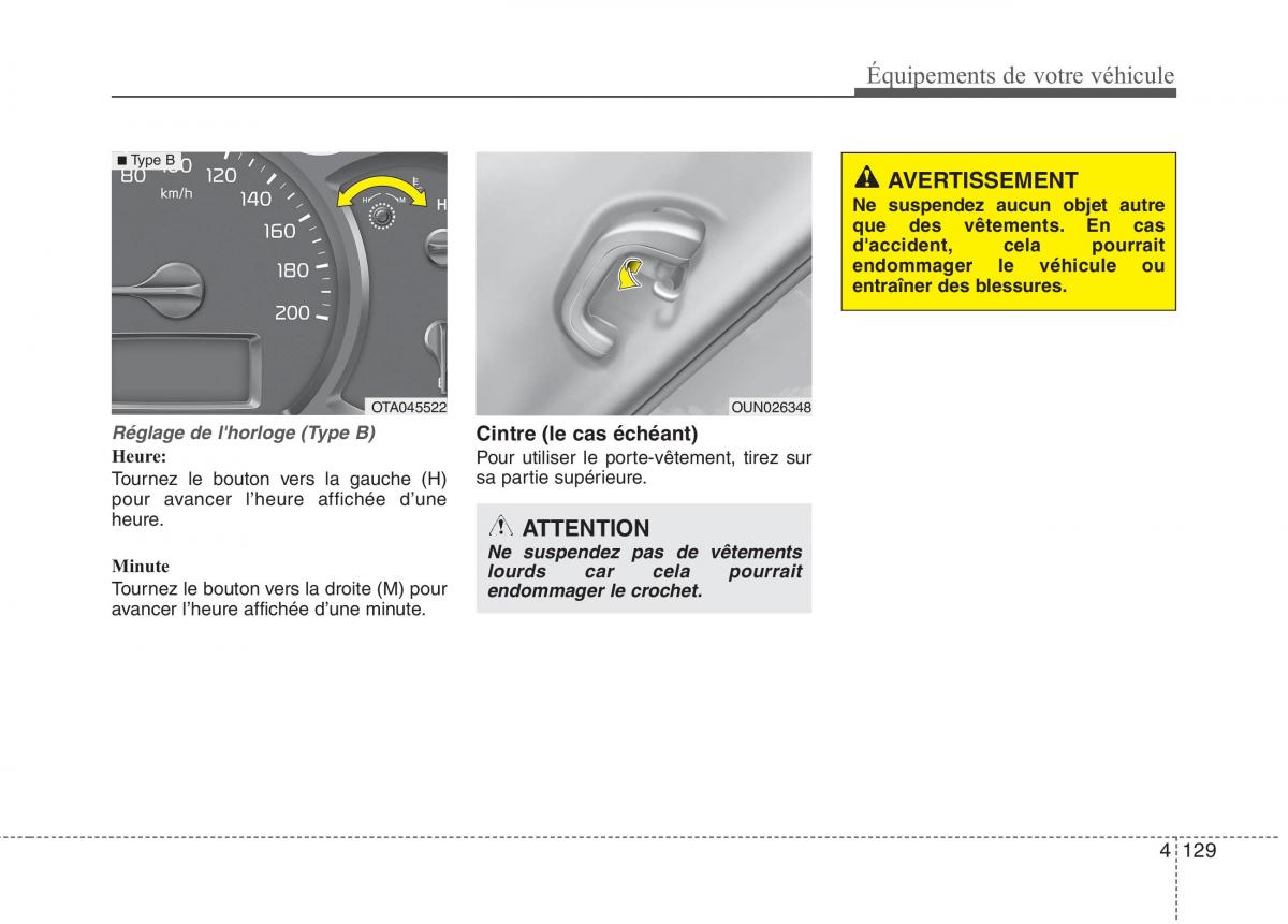 KIA Picanto II 2 manuel du proprietaire / page 213