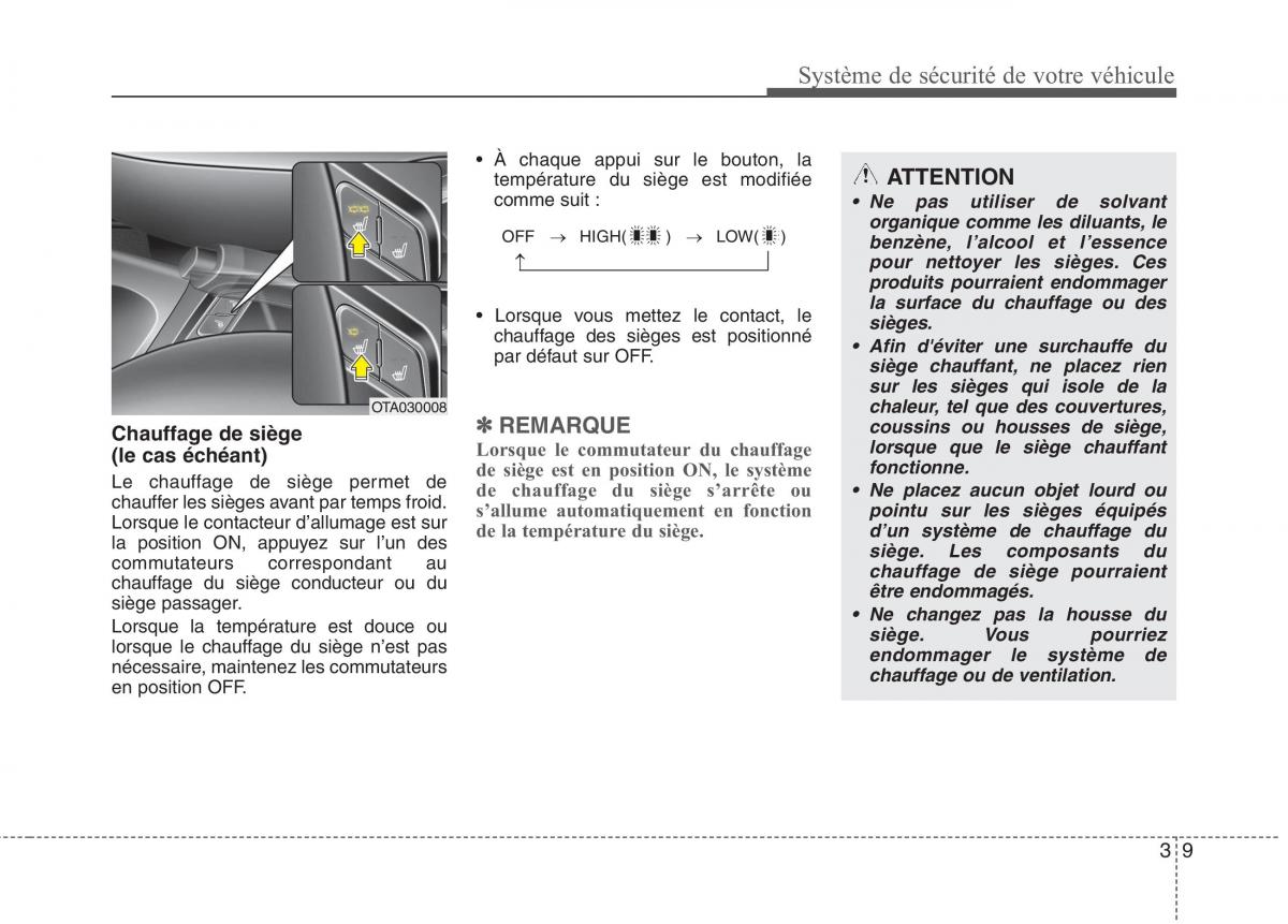 KIA Picanto II 2 manuel du proprietaire / page 22