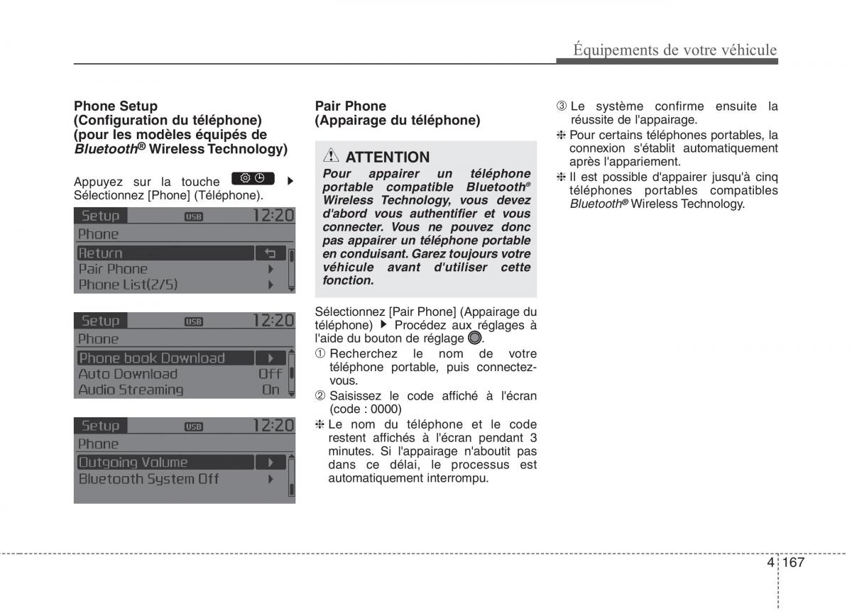 KIA Picanto II 2 manuel du proprietaire / page 251