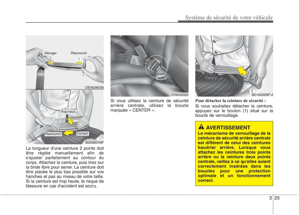 KIA Picanto II 2 manuel du proprietaire / page 38