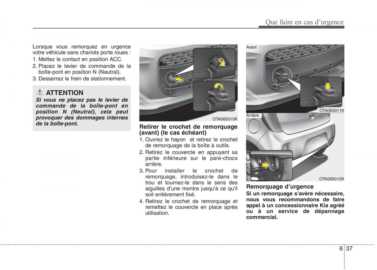 KIA Picanto II 2 manuel du proprietaire / page 424