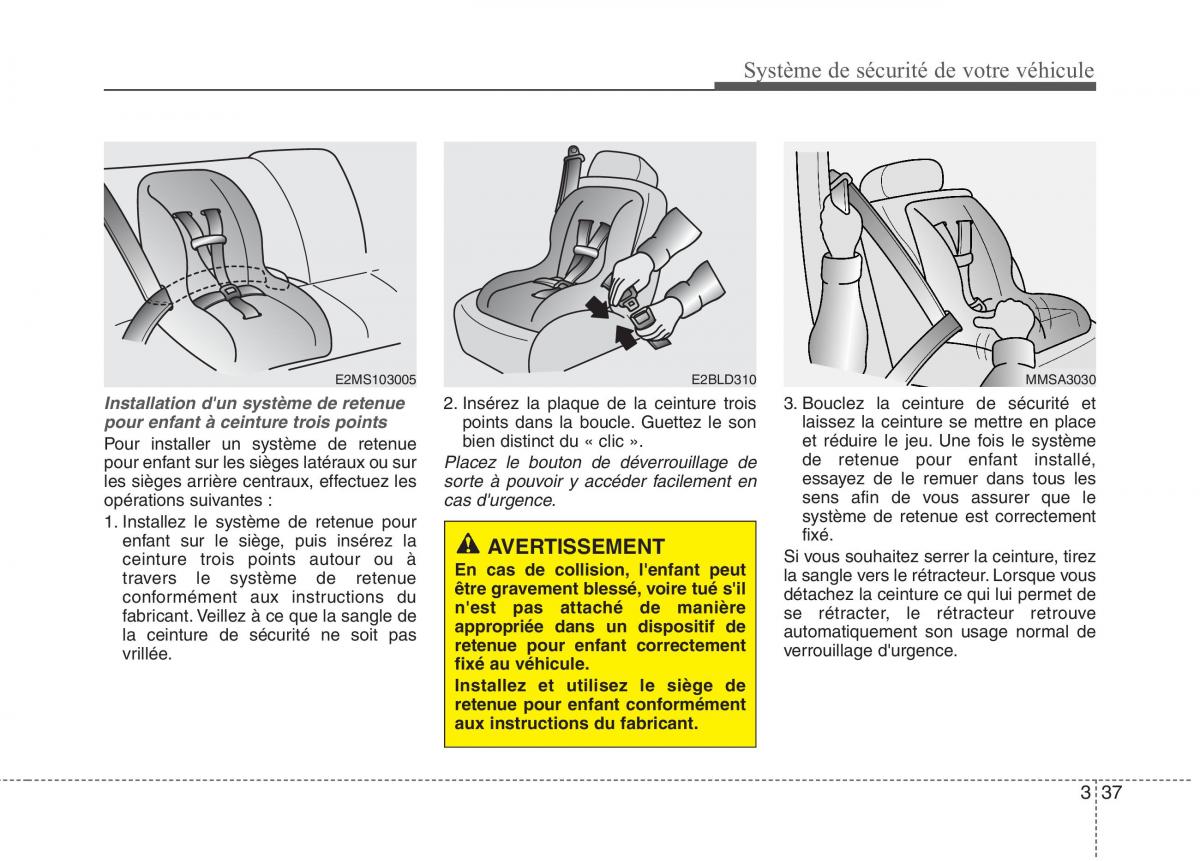 KIA Picanto II 2 manuel du proprietaire / page 50