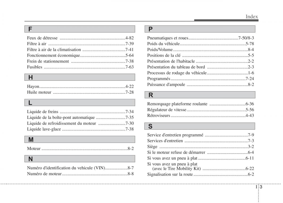 KIA Picanto II 2 manuel du proprietaire / page 539