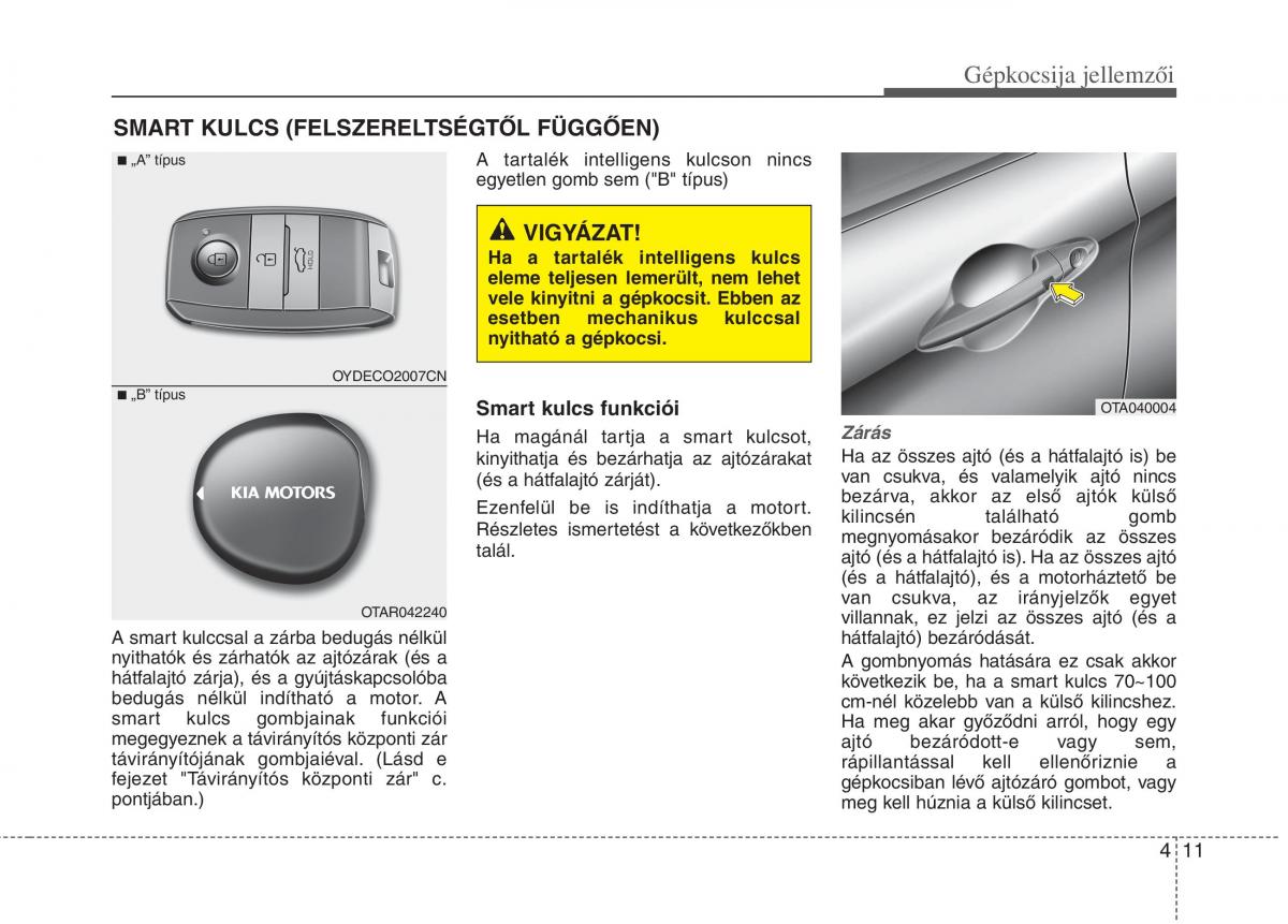 KIA Picanto II 2 Kezelesi utmutato / page 93