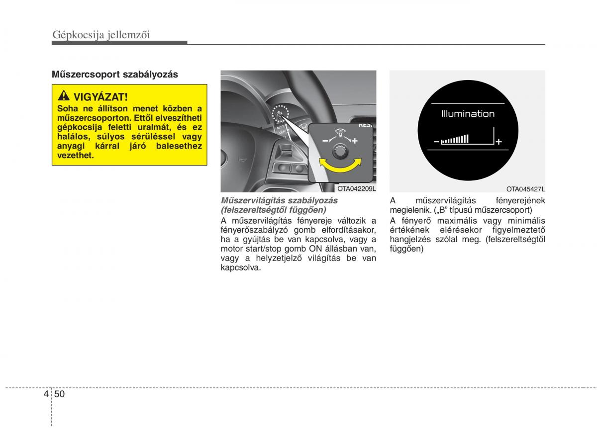 KIA Picanto II 2 Kezelesi utmutato / page 132