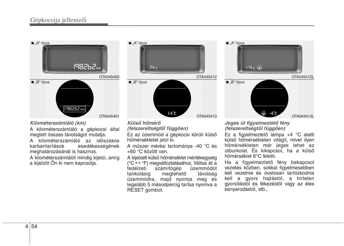 KIA Picanto II 2 Kezelesi utmutato / page 136