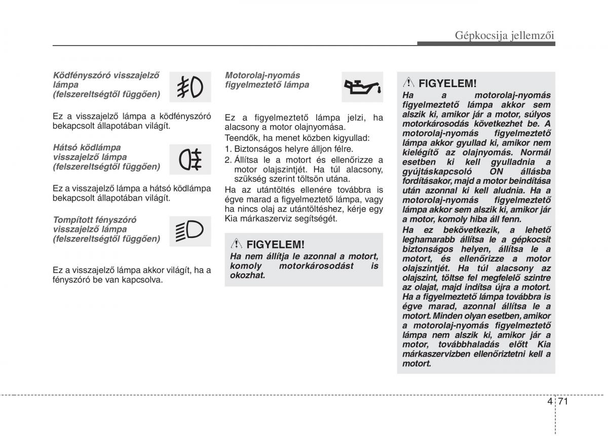 KIA Picanto II 2 Kezelesi utmutato / page 153