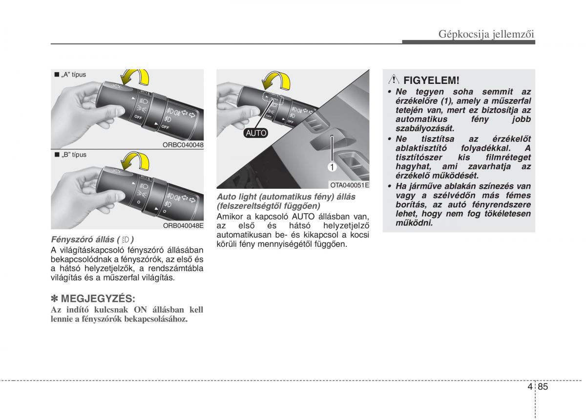 KIA Picanto II 2 Kezelesi utmutato / page 167