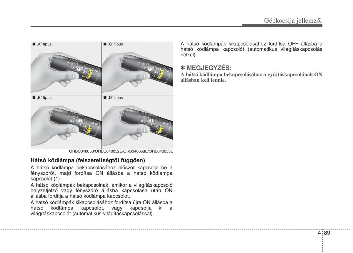 KIA Picanto II 2 Kezelesi utmutato / page 171