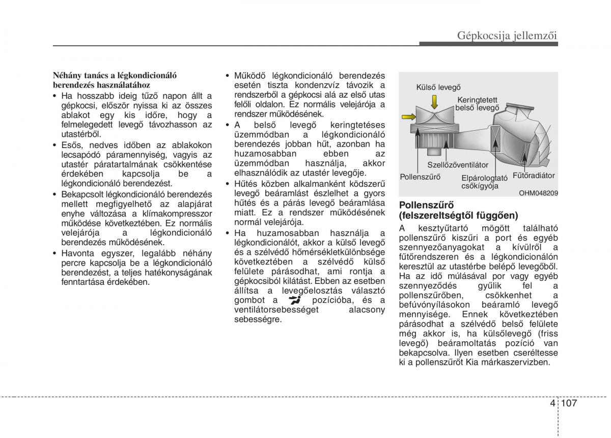 KIA Picanto II 2 Kezelesi utmutato / page 189