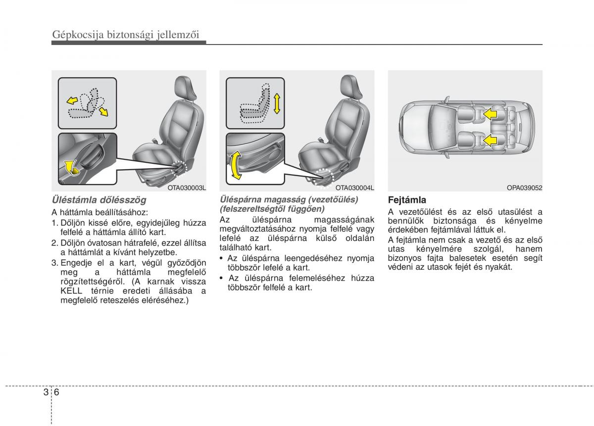 KIA Picanto II 2 Kezelesi utmutato / page 19