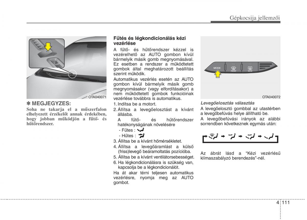 KIA Picanto II 2 Kezelesi utmutato / page 193