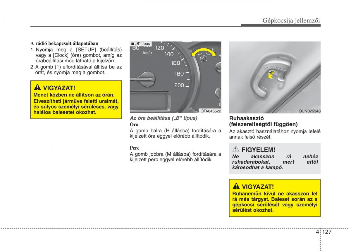 KIA Picanto II 2 Kezelesi utmutato / page 209