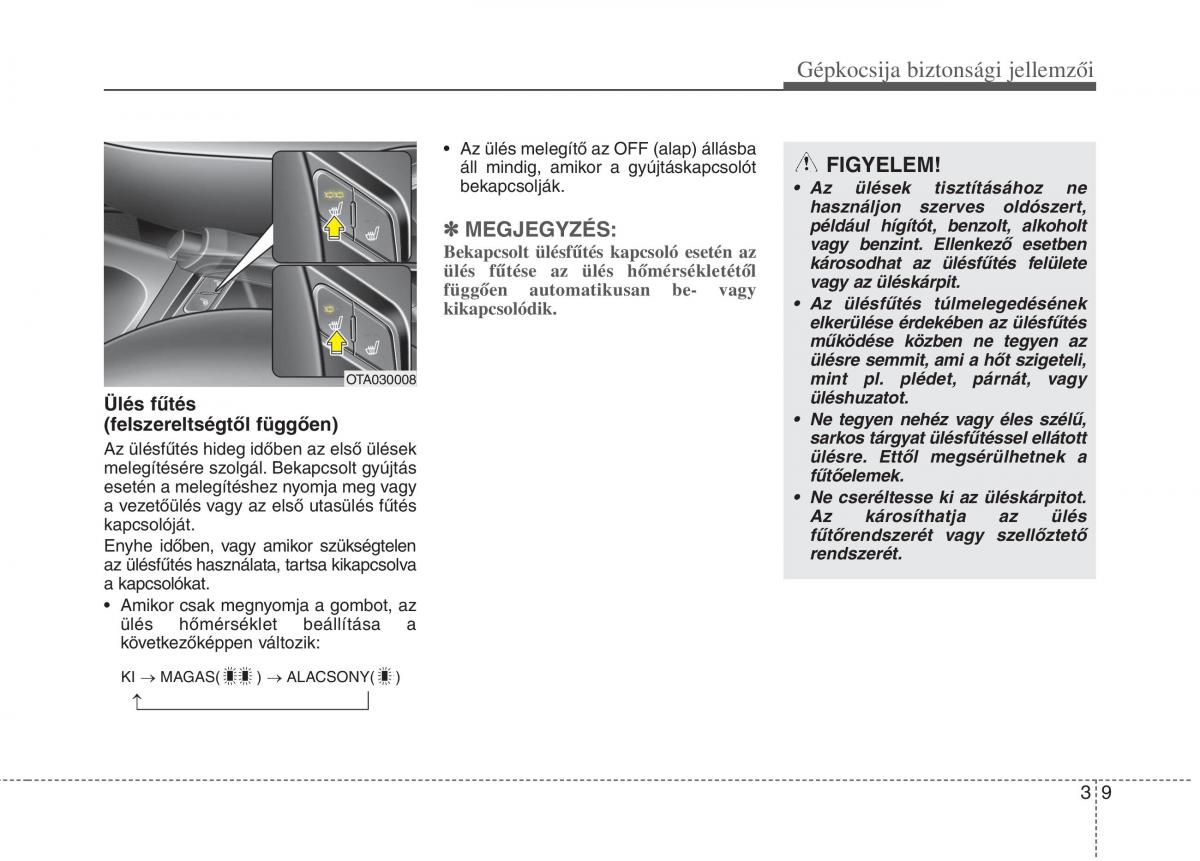 KIA Picanto II 2 Kezelesi utmutato / page 22