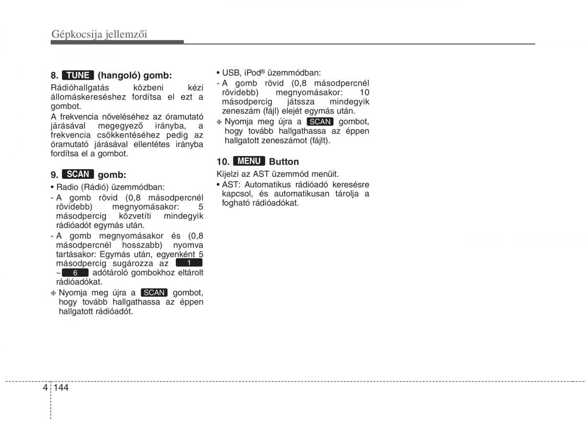 KIA Picanto II 2 Kezelesi utmutato / page 226