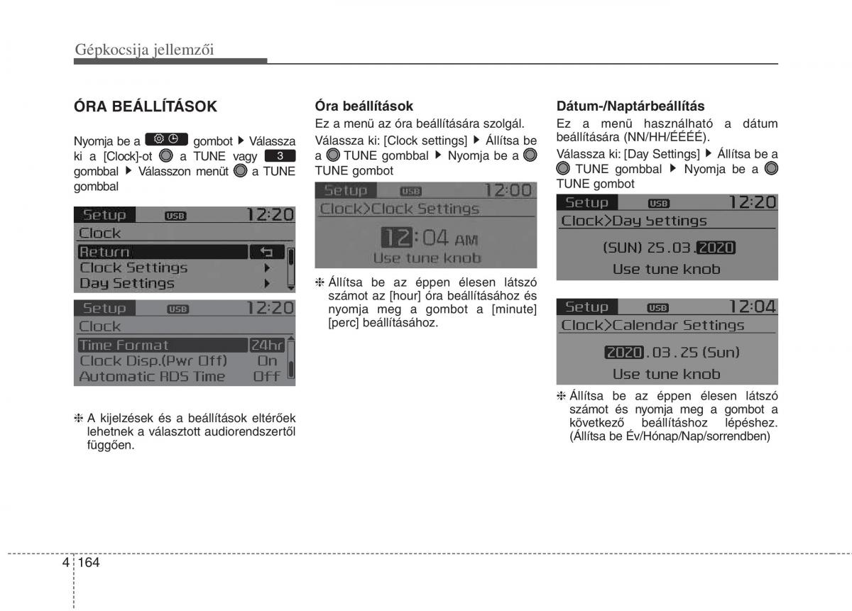 KIA Picanto II 2 Kezelesi utmutato / page 246