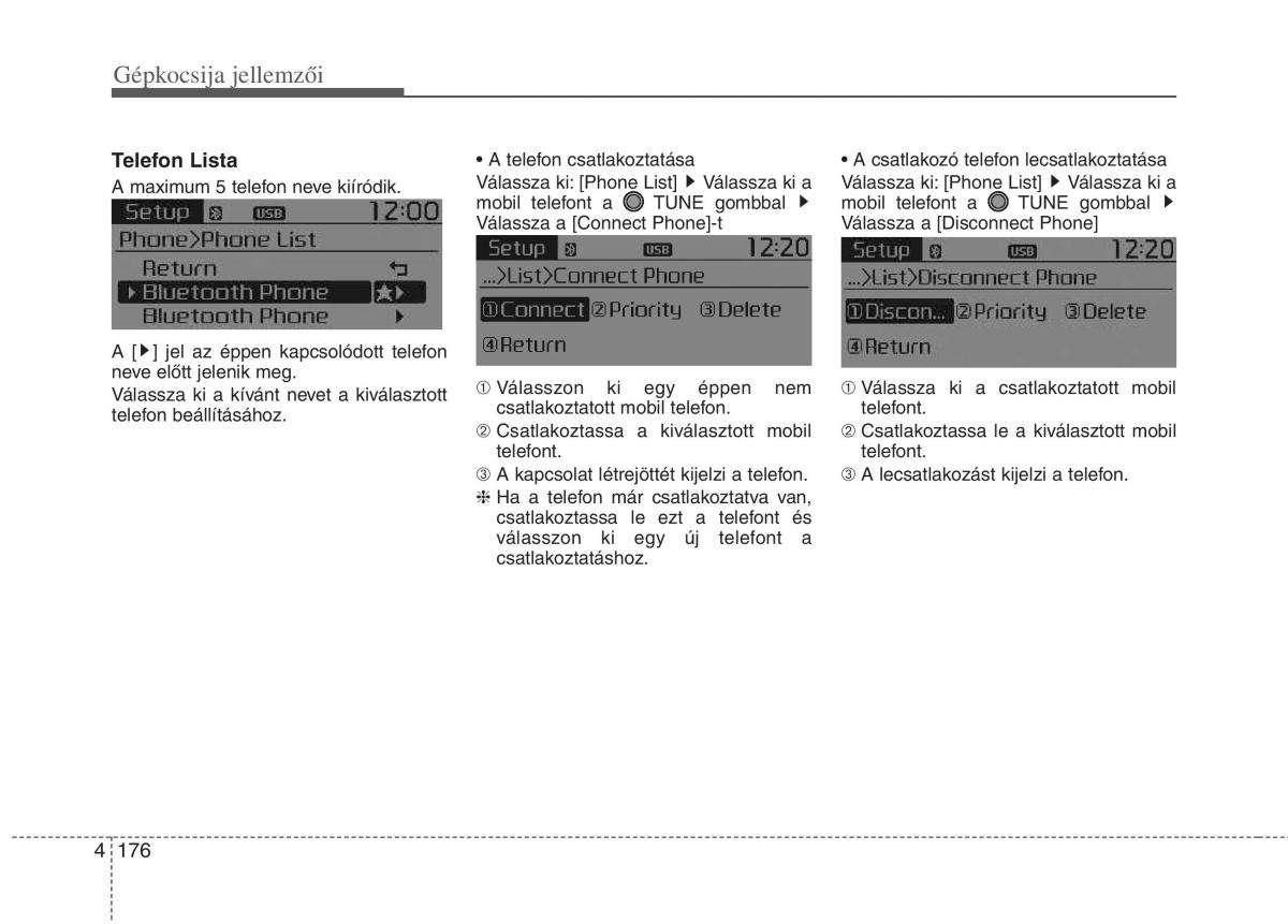 KIA Picanto II 2 Kezelesi utmutato / page 258