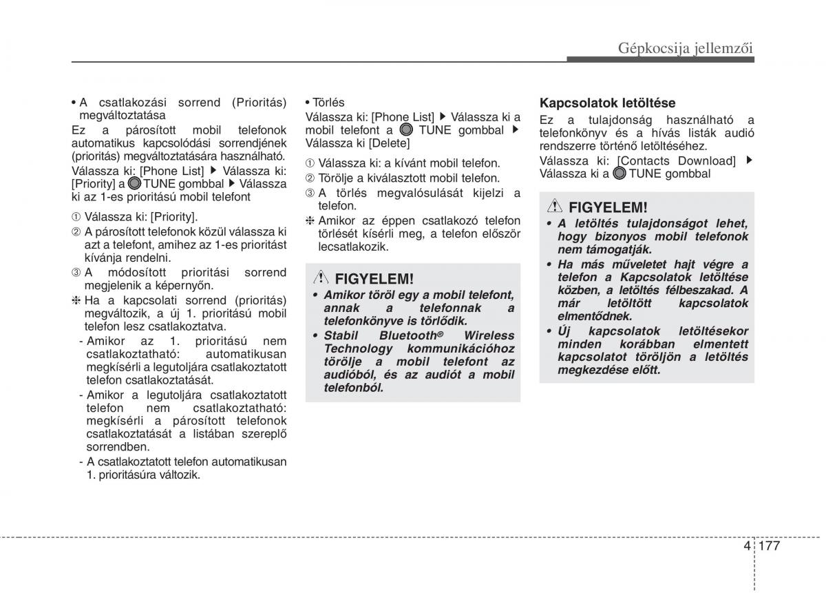 KIA Picanto II 2 Kezelesi utmutato / page 259