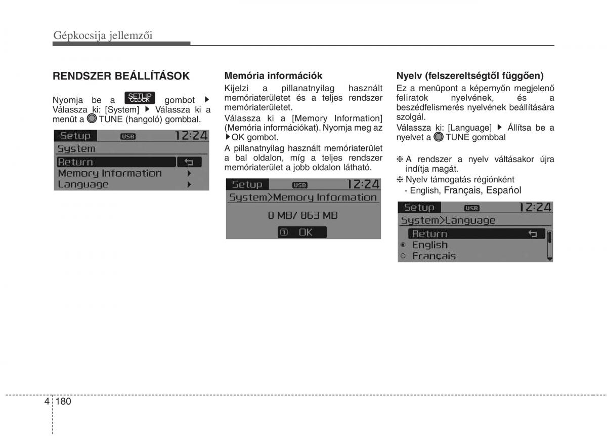 KIA Picanto II 2 Kezelesi utmutato / page 262