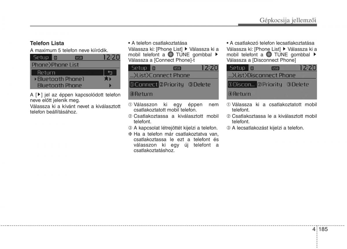 KIA Picanto II 2 Kezelesi utmutato / page 267