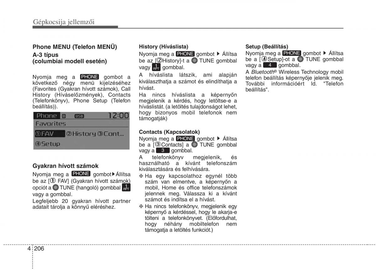 KIA Picanto II 2 Kezelesi utmutato / page 288