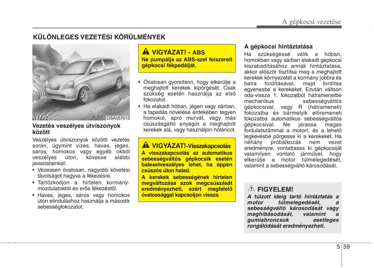 KIA Picanto II 2 Kezelesi utmutato / page 361