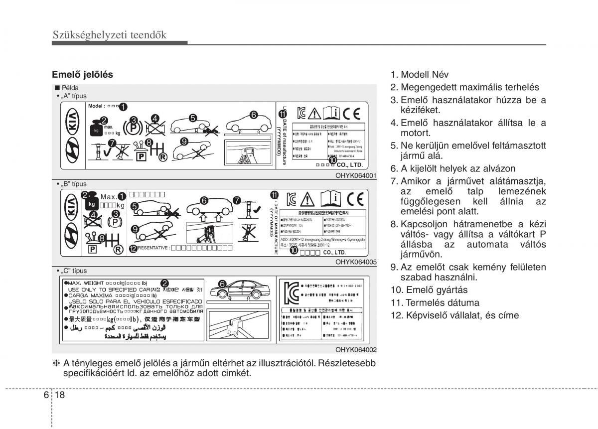 KIA Picanto II 2 Kezelesi utmutato / page 388