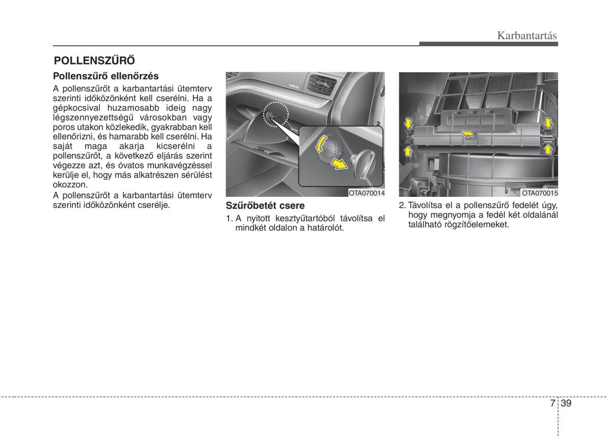 KIA Picanto II 2 Kezelesi utmutato / page 445