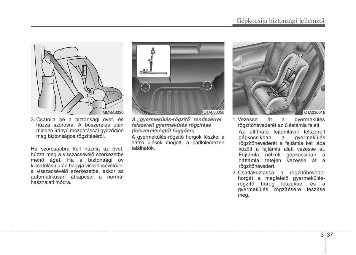 KIA Picanto II 2 Kezelesi utmutato / page 50