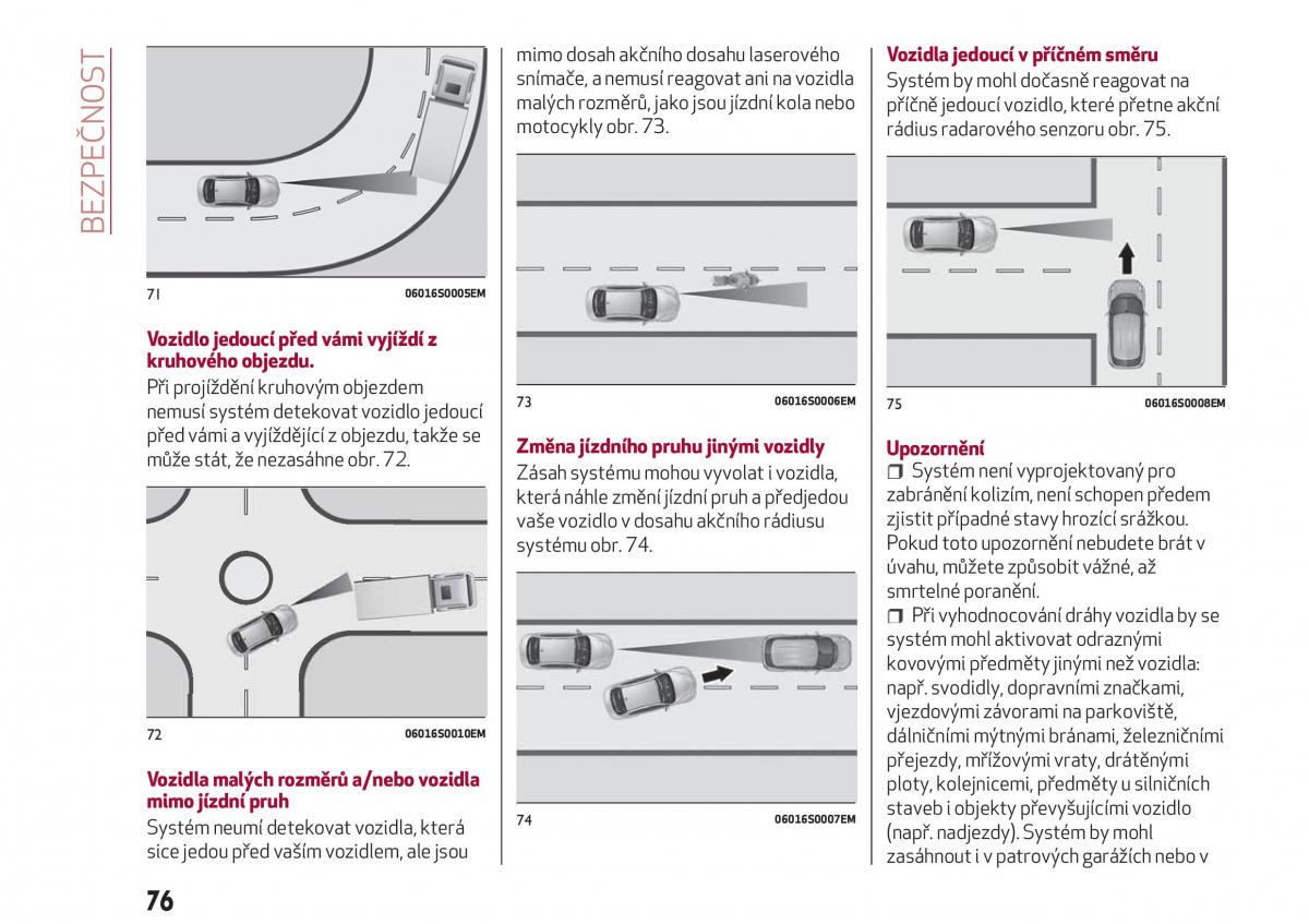 Alfa Romeo Giulia navod k obsludze / page 78