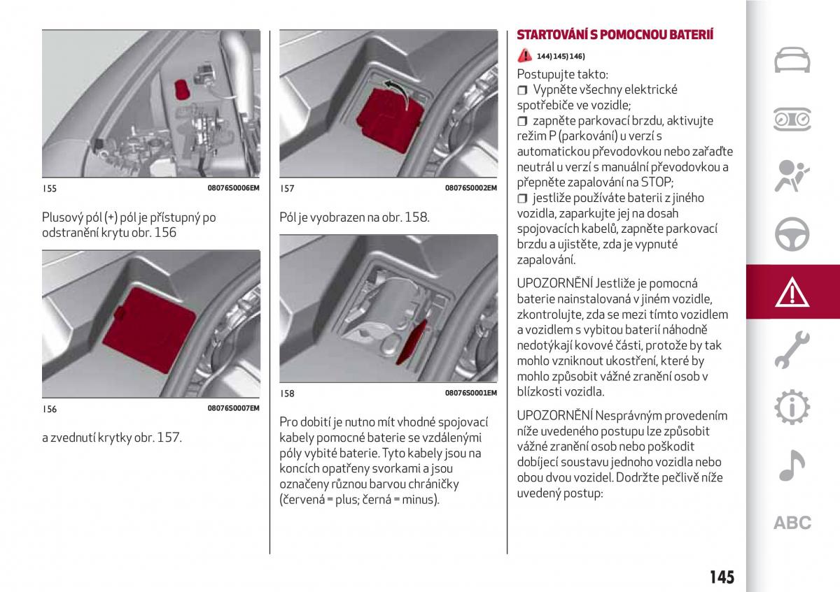 Alfa Romeo Giulia navod k obsludze / page 147