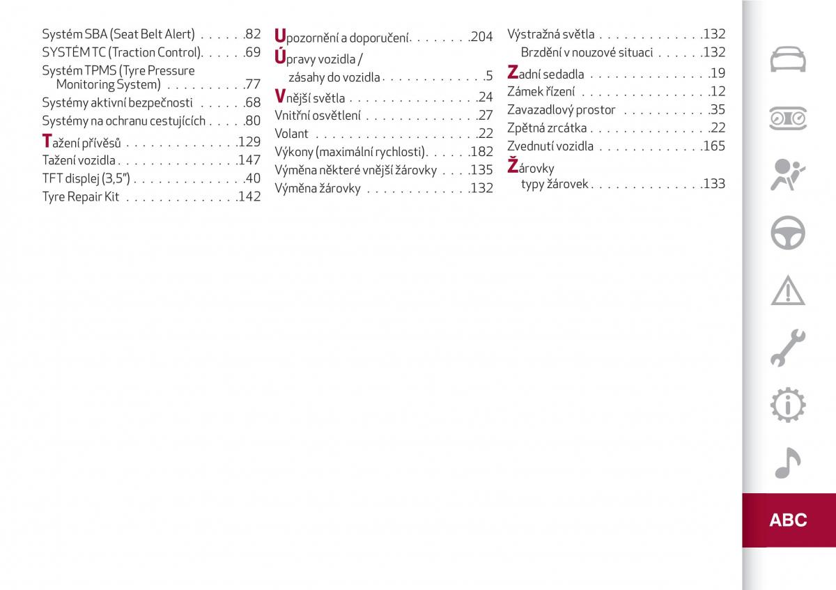 Alfa Romeo Giulia navod k obsludze / page 213