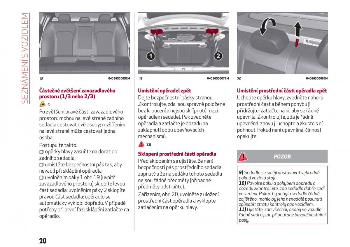 Alfa Romeo Giulia navod k obsludze / page 22