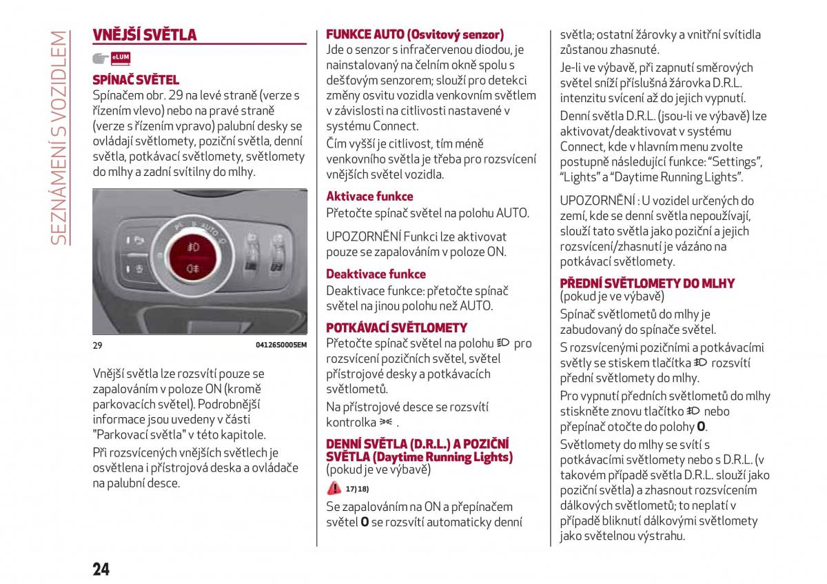 Alfa Romeo Giulia navod k obsludze / page 26