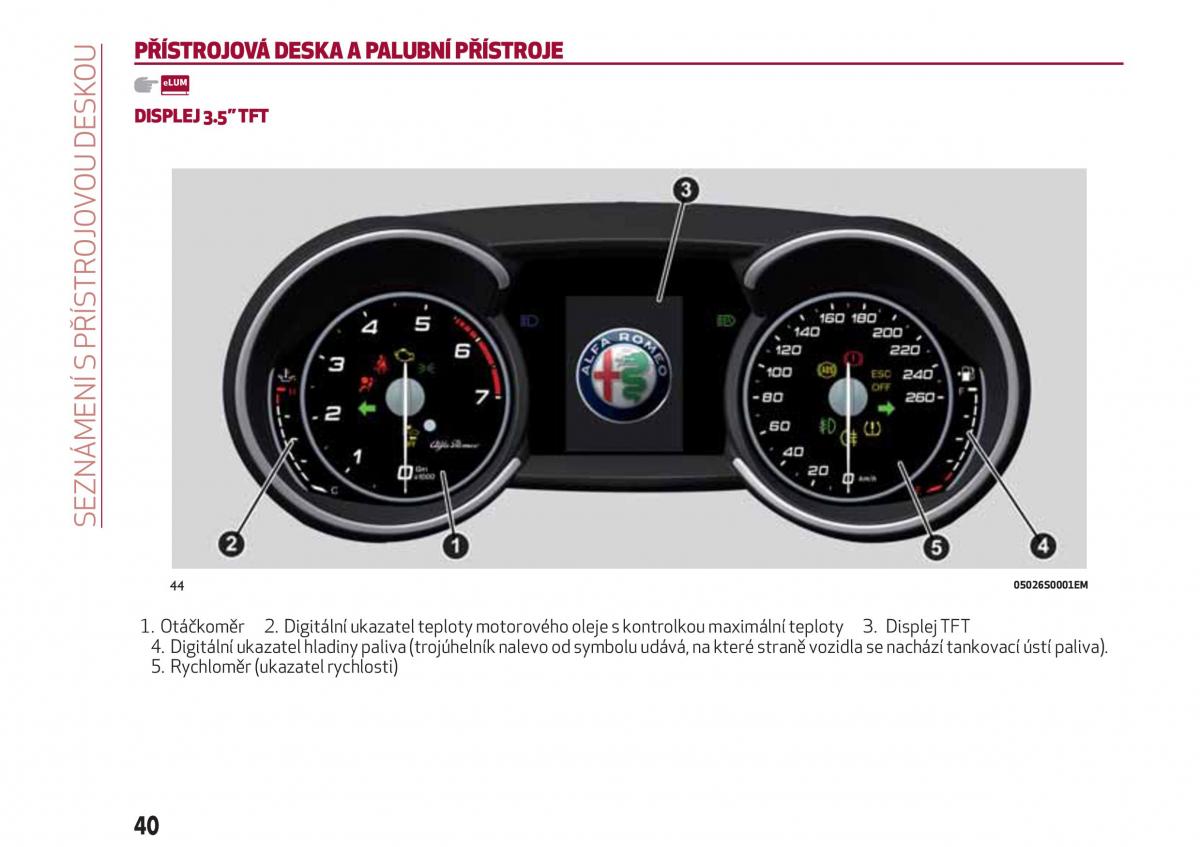 Alfa Romeo Giulia navod k obsludze / page 42