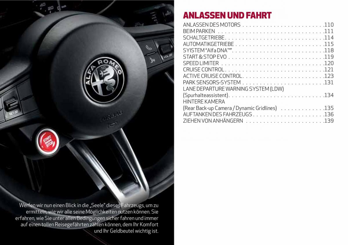 Alfa Romeo Giulia Handbuch / page 111