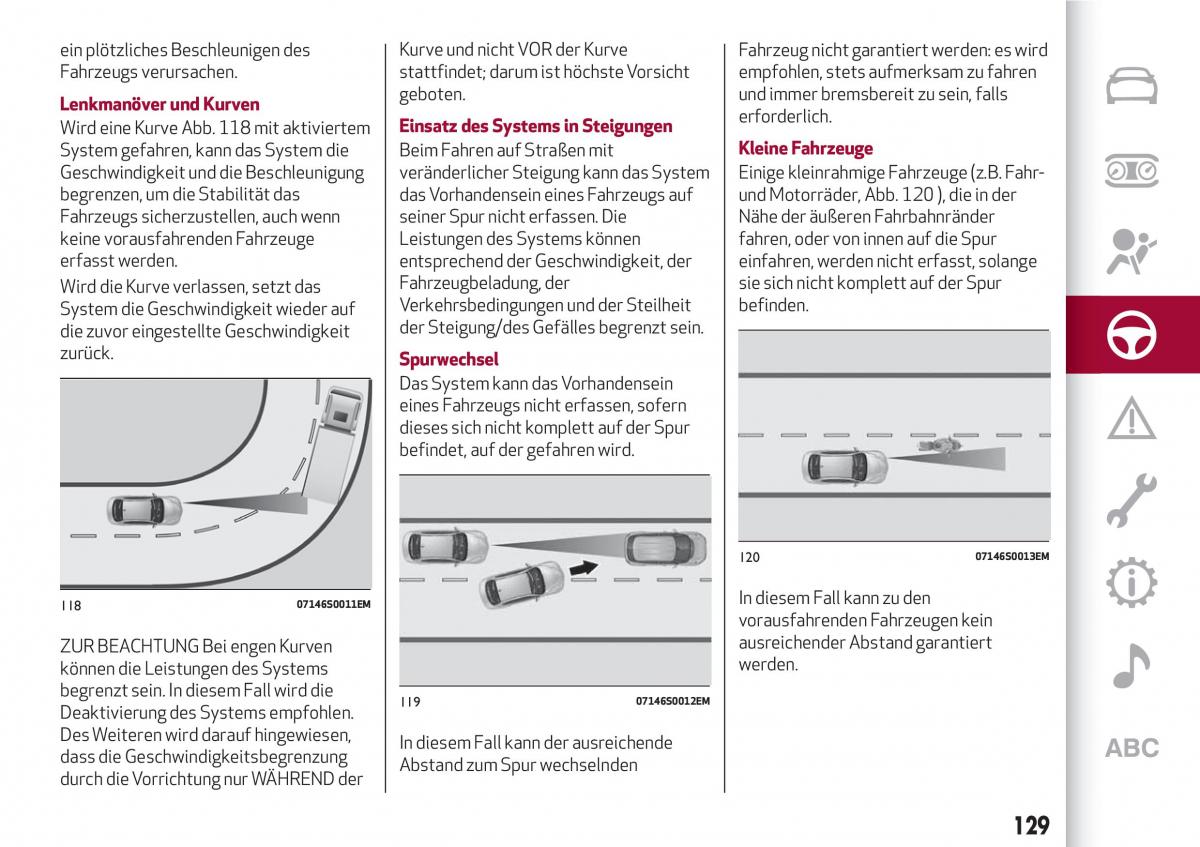 Alfa Romeo Giulia Handbuch / page 131