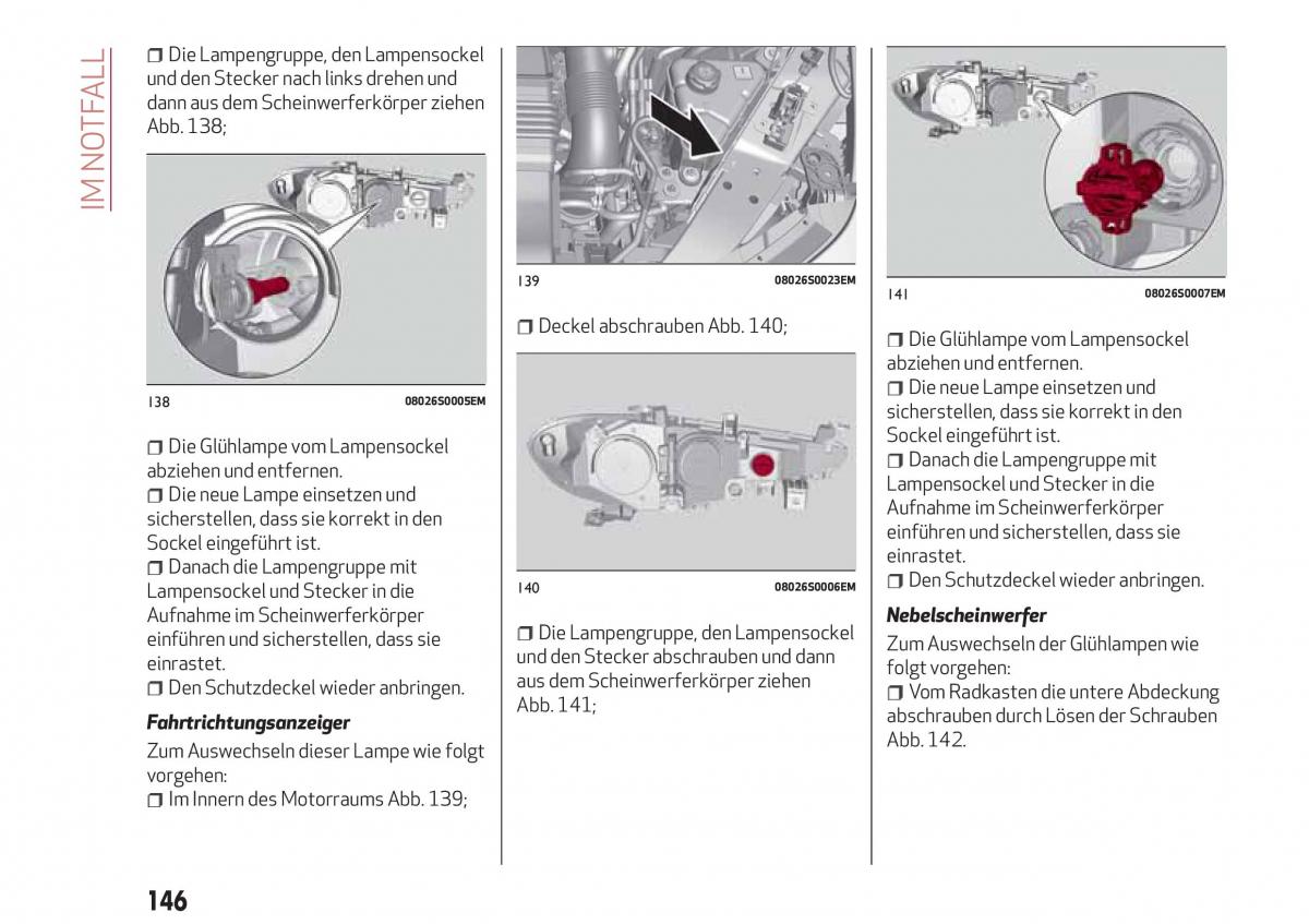 Alfa Romeo Giulia Handbuch / page 148