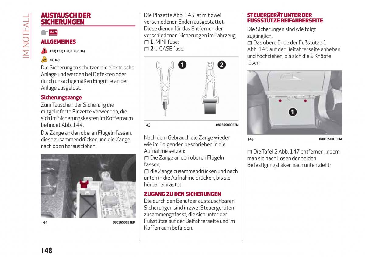 Alfa Romeo Giulia Handbuch / page 150