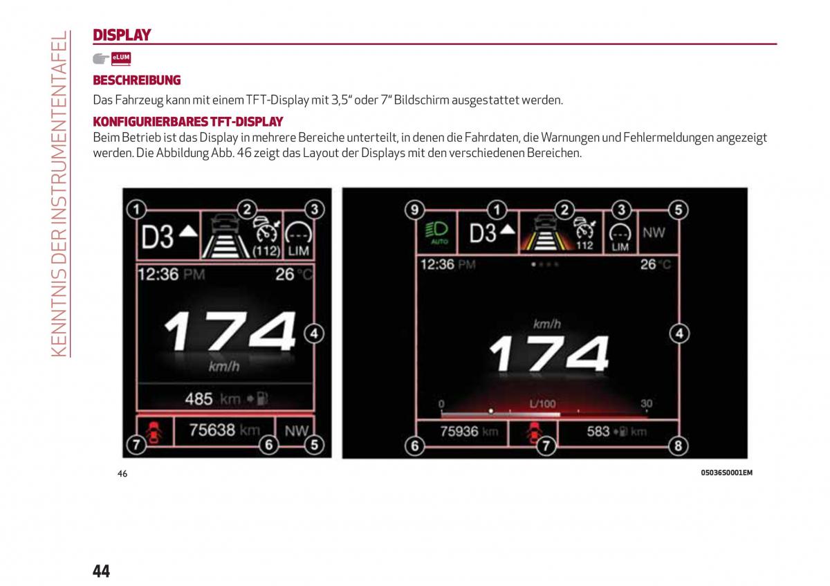 Alfa Romeo Giulia Handbuch / page 46