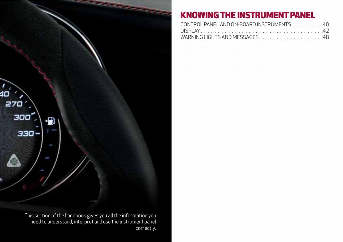 Alfa Romeo Giulia owners manual / page 41