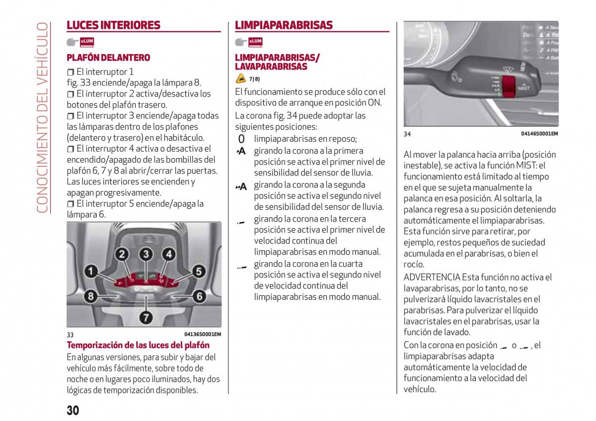 Alfa Romeo Giulia manual del propietario / page 32