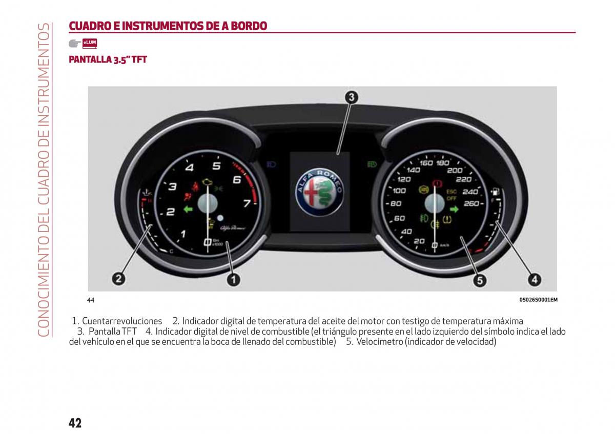 Alfa Romeo Giulia manual del propietario / page 44