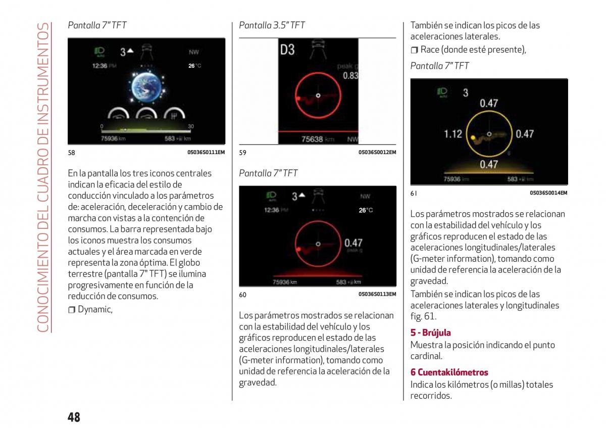 Alfa Romeo Giulia manual del propietario / page 50