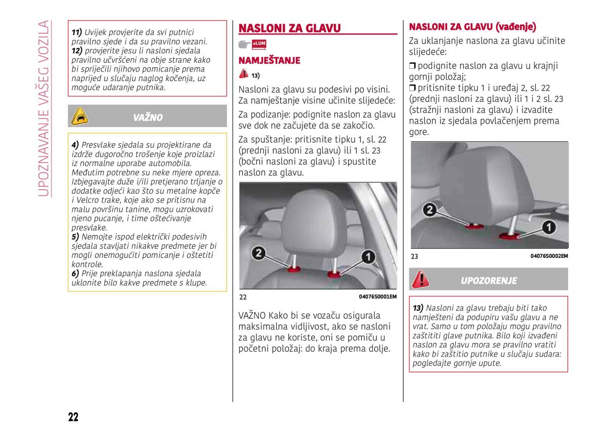 Alfa Romeo Giulia vlasnicko uputstvo / page 24