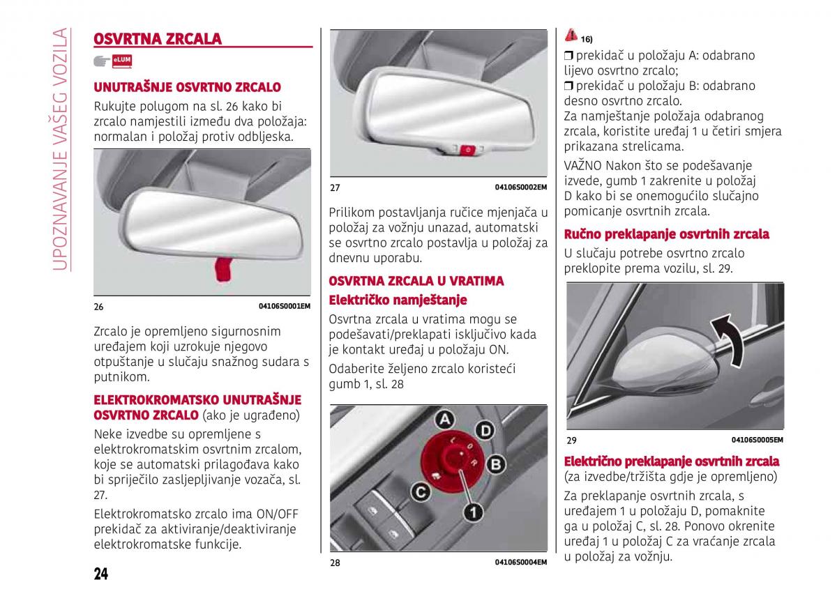 Alfa Romeo Giulia vlasnicko uputstvo / page 26