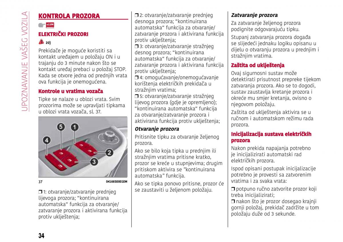 Alfa Romeo Giulia vlasnicko uputstvo / page 36