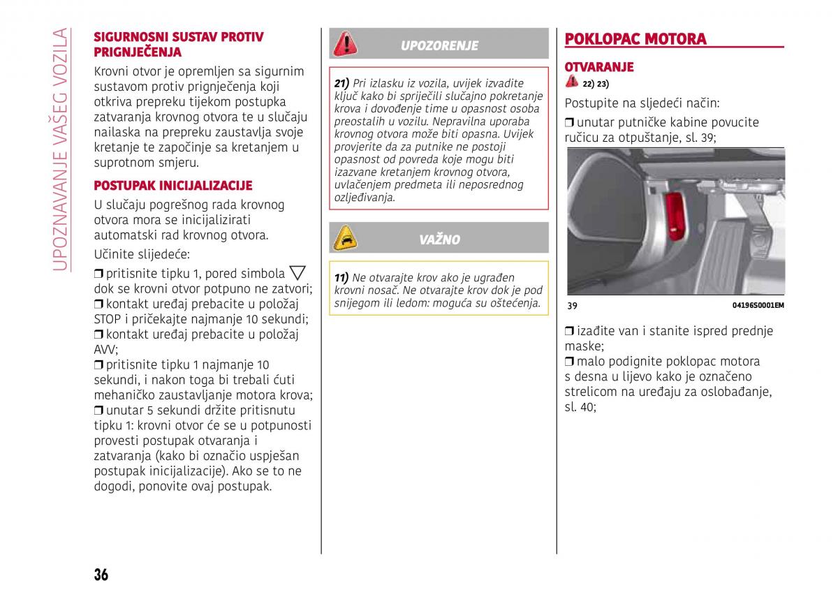 Alfa Romeo Giulia vlasnicko uputstvo / page 38