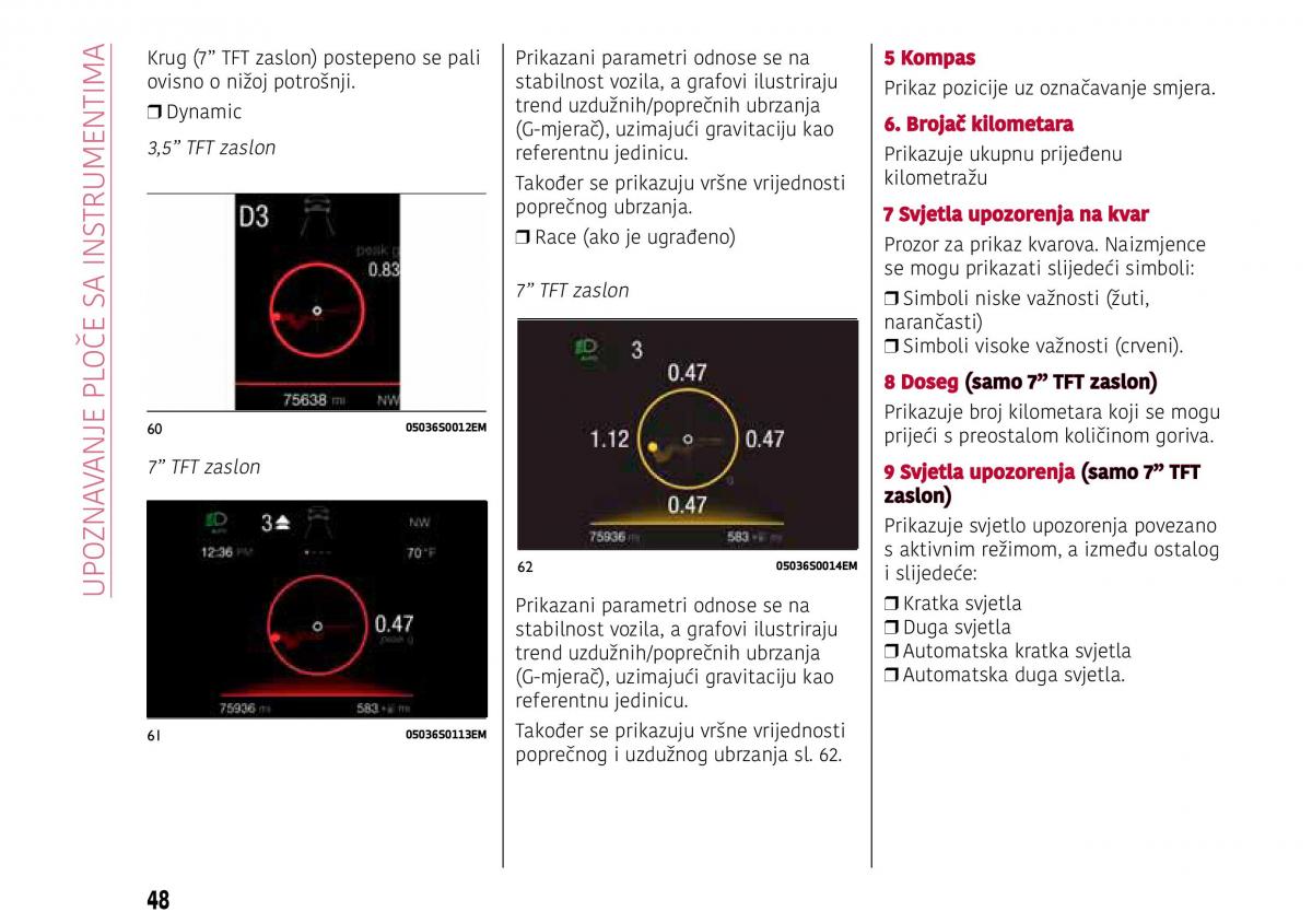 Alfa Romeo Giulia vlasnicko uputstvo / page 50